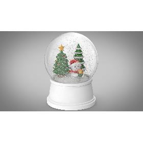 Snow Globe Christmas Decoration 2 3D model